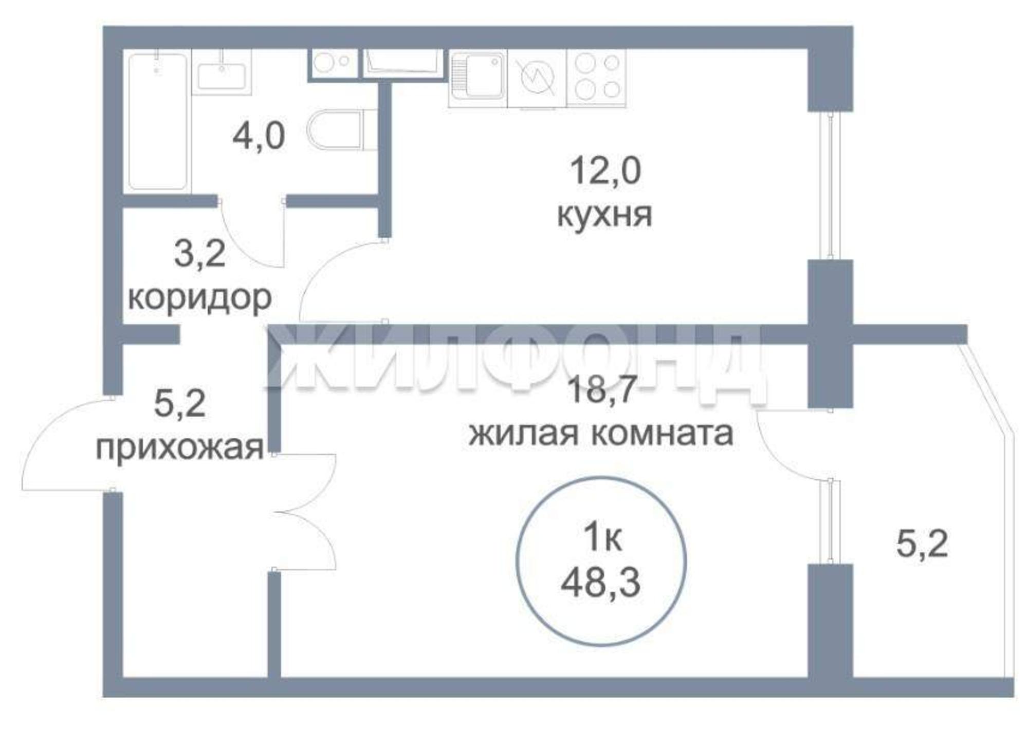 Купить квартиру за 4 940 000 рублей на 6-й микрорайон, д.11