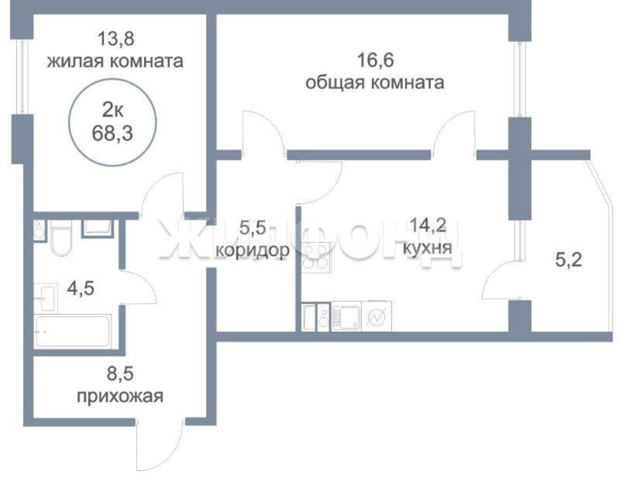 Купить квартиру за 6 525 000 рублей на 5-й микрорайон, д.50