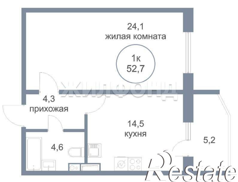 Купить квартиру за 5 175 000 рублей на 6-й микрорайон, д.44